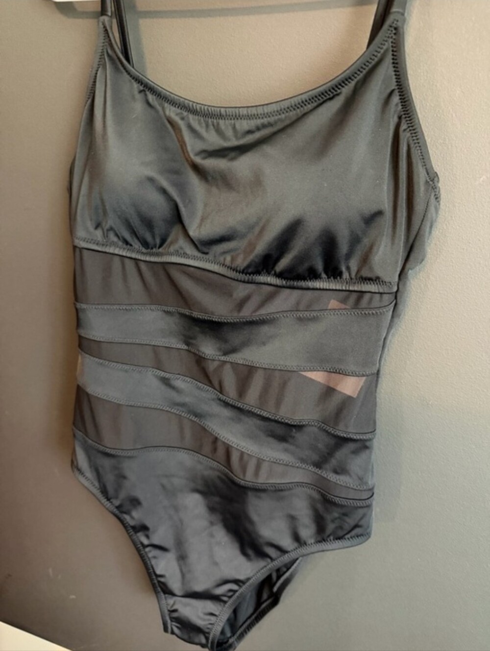 Shade and Shore Mid Rise One Piece Bathing Suit. NWT - Picture 2 of 8